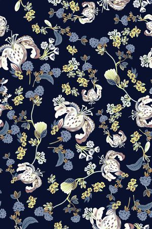 秋冬华亿平台印花华亿平台图片