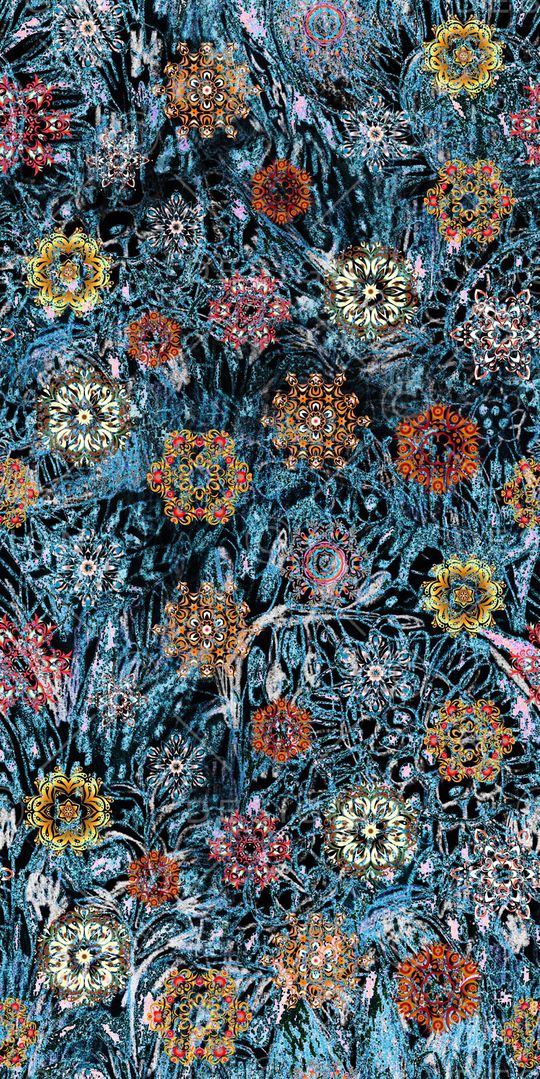 抽象印花华亿平台图片