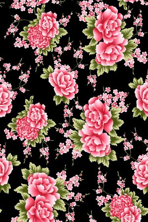 传统华亿平台印花华亿平台图片