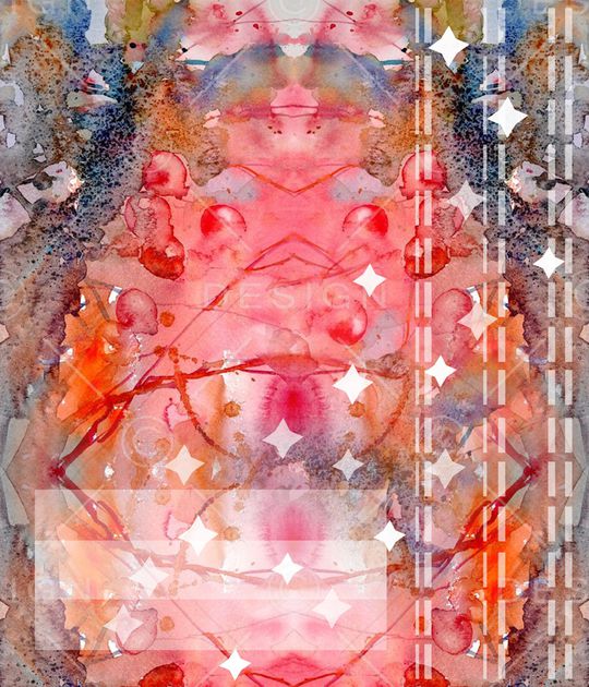 抽象印花华亿平台图片