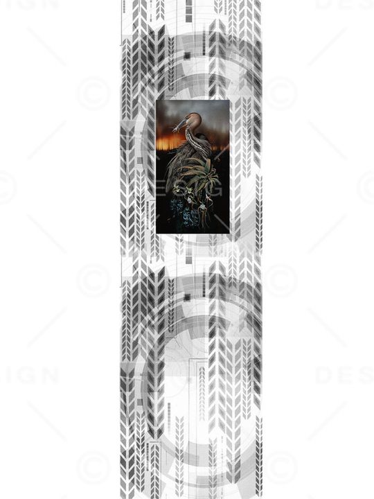 抽象印花华亿平台图片