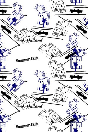 抽象印花华亿平台图片