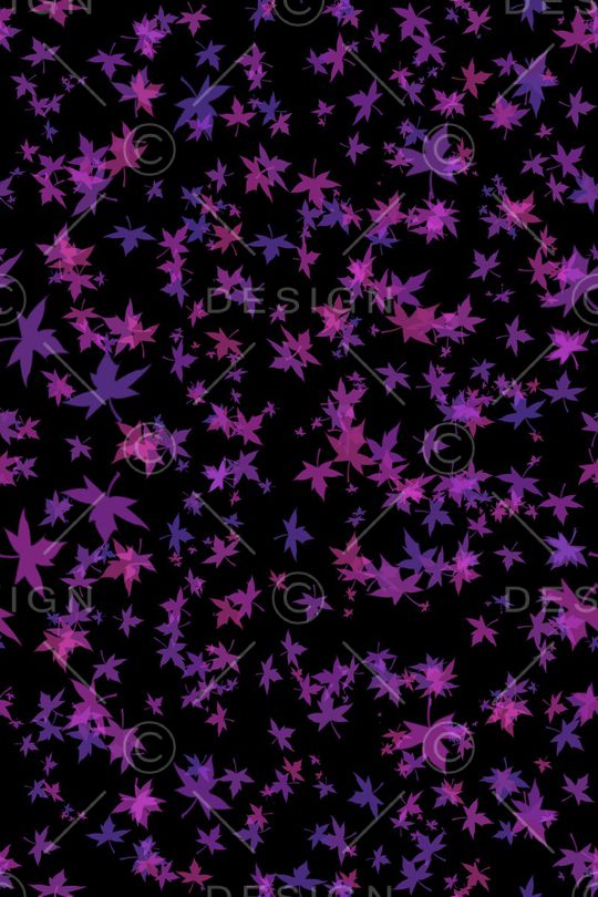 黑底花卉印花华亿平台图片