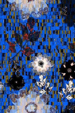 抽象印花华亿平台图片