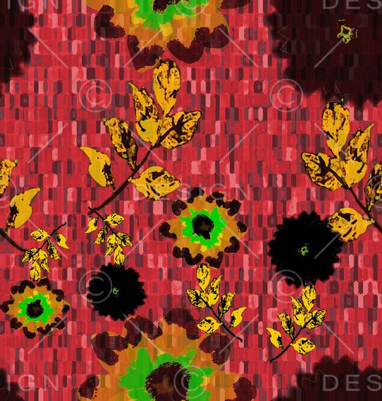 抽象印花华亿平台图片