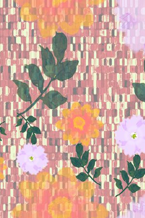 抽象印花华亿平台图片