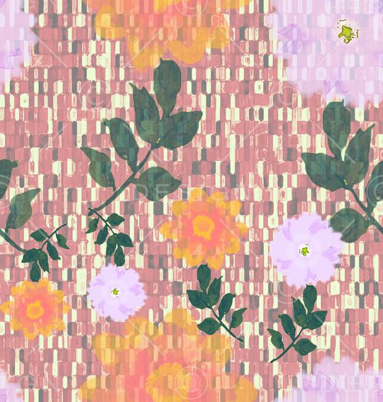 抽象印花华亿平台图片