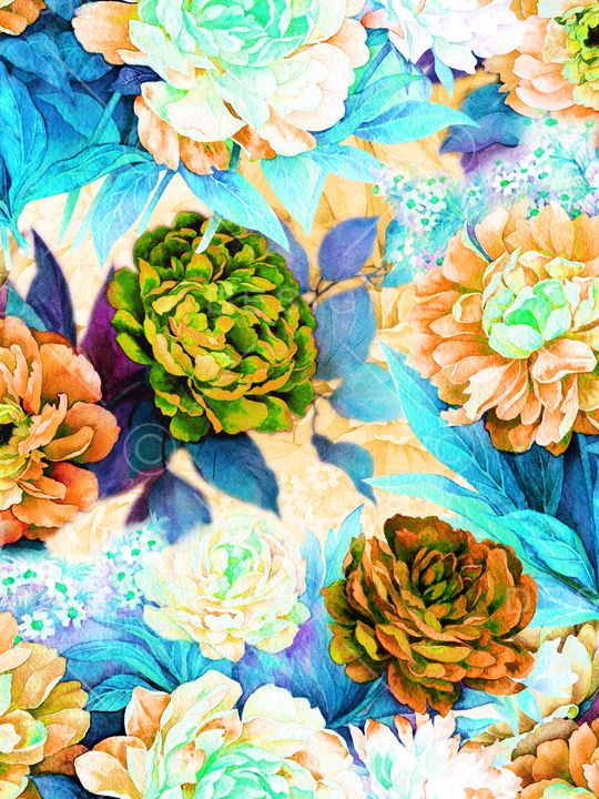 春夏华亿平台印花华亿平台图片