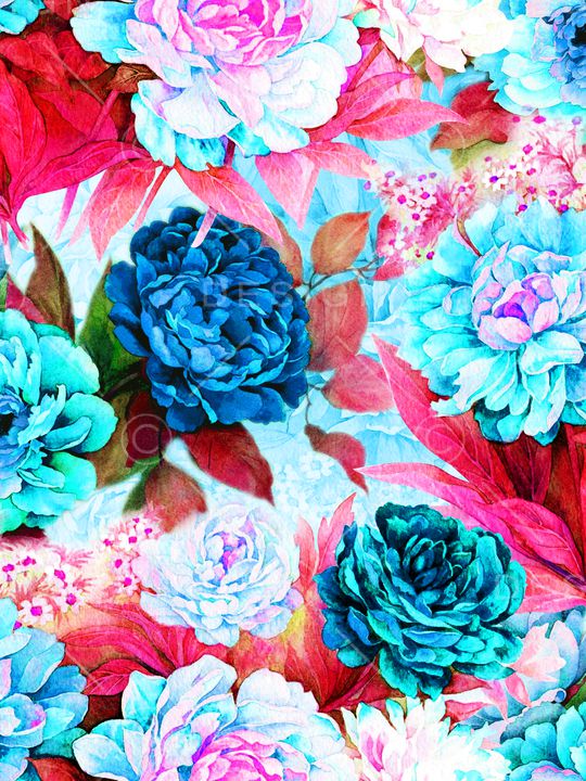 春夏华亿平台印花华亿平台图片