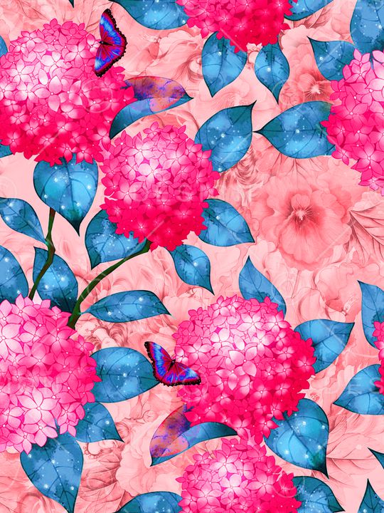 春夏华亿平台印花华亿平台图片