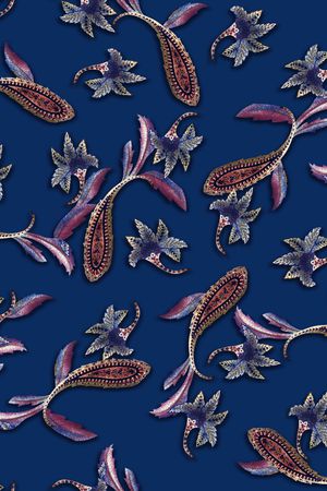 民族风印花华亿平台图片