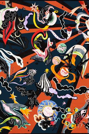 大牌风印花华亿平台图片