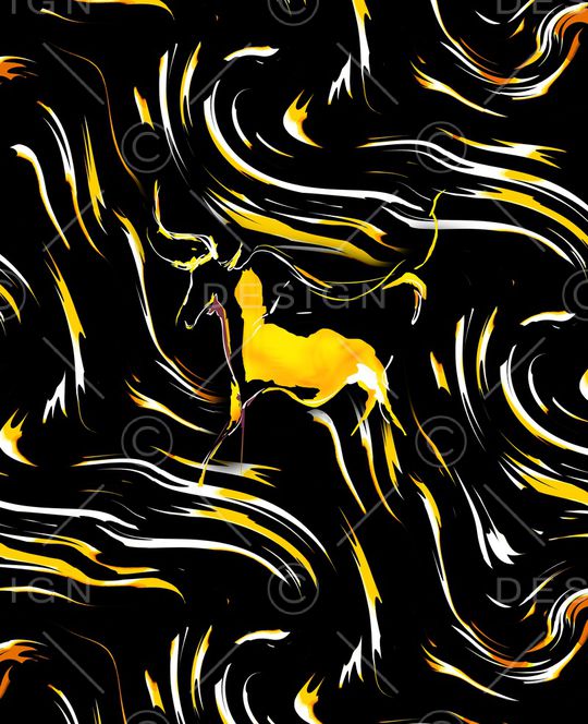 豹纹印花华亿平台图片