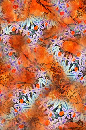 中老年印花华亿平台图片