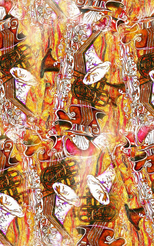 笔触印花华亿平台图片