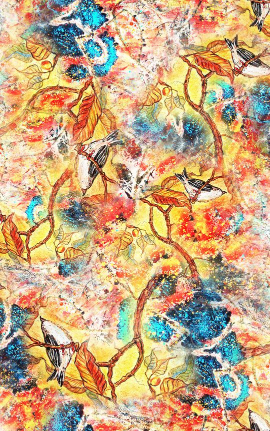 中老年印花华亿平台图片