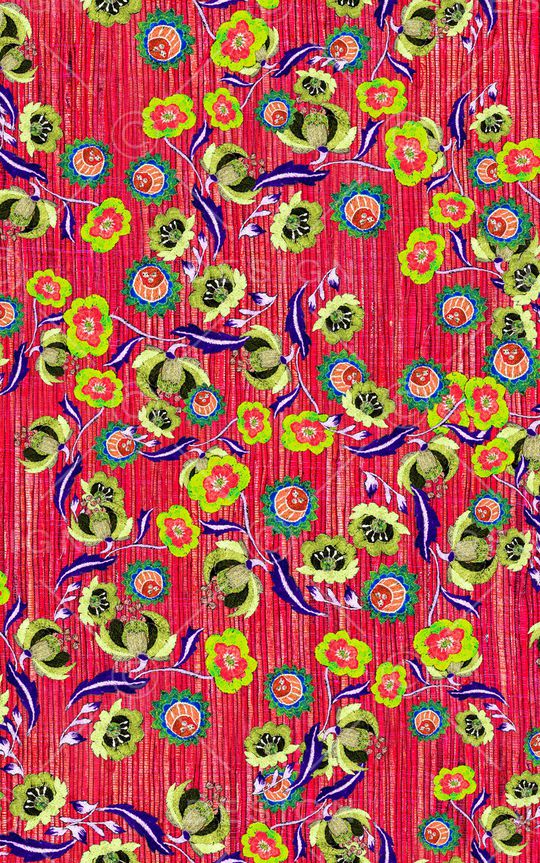 笔触印花华亿平台图片