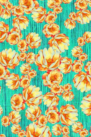 笔触印花华亿平台图片