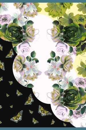 方巾印花华亿平台图片