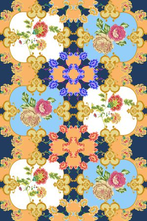 大牌风印花华亿平台图片