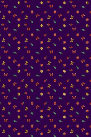 昆虫印花华亿平台图片