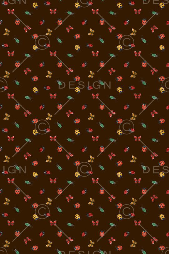 昆虫印花华亿平台图片