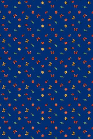 昆虫印花华亿平台图片