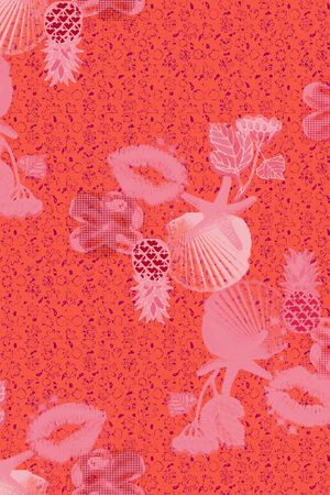 抽象印花华亿平台图片