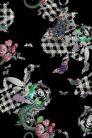 动物印花华亿平台图片