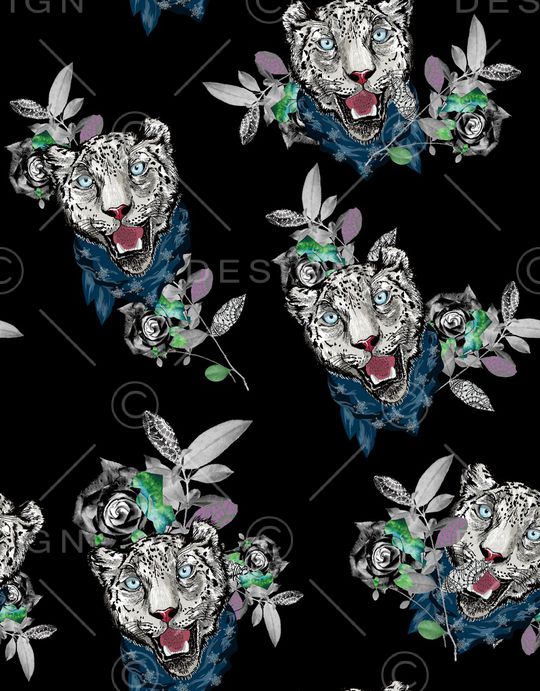 动物印花华亿平台图片