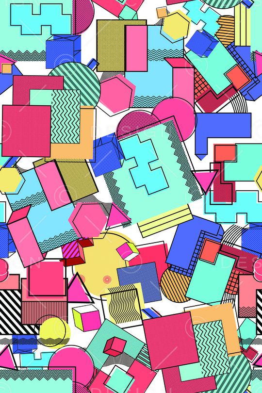 孟菲斯印花华亿平台图片