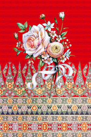 定位花印花华亿平台图片