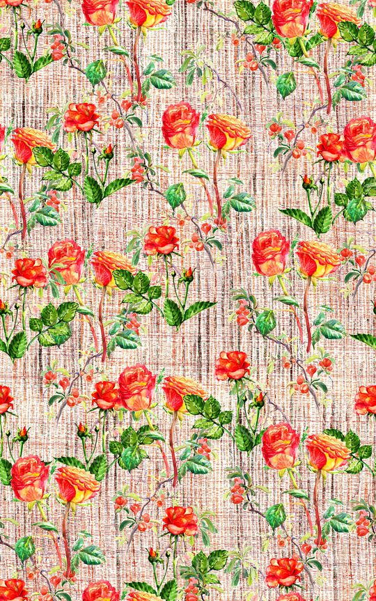 笔触印花华亿平台图片