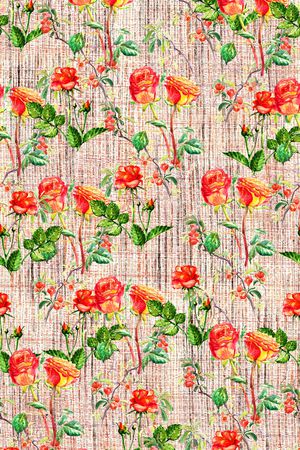 笔触印花华亿平台图片