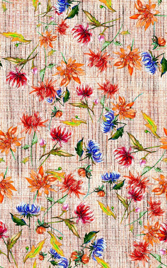 笔触印花华亿平台图片