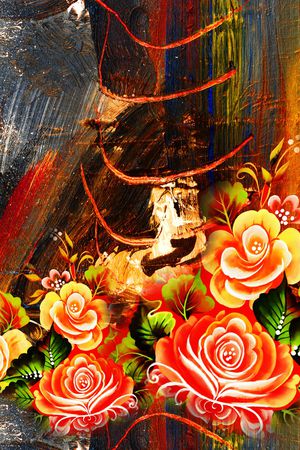 笔触印花华亿平台图片