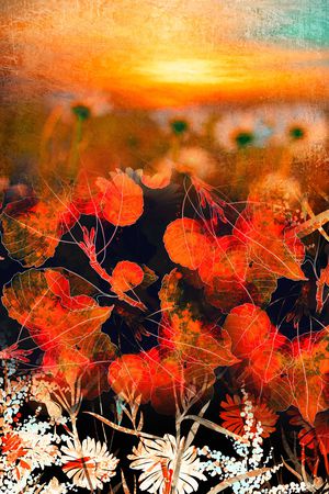 定位花印花华亿平台图片