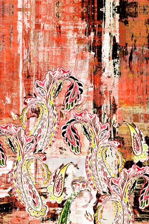 佩斯利印花华亿平台图片