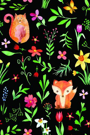 可爱印花华亿平台图片