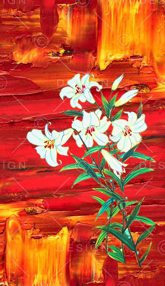 笔触印花华亿平台图片