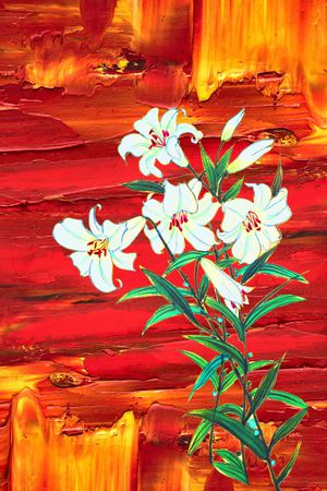 笔触印花华亿平台图片