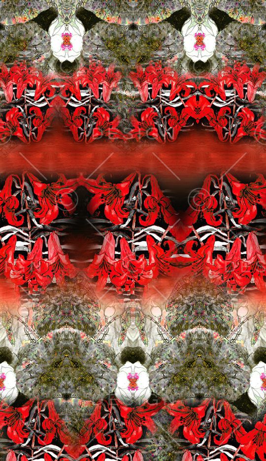 定位花印花华亿平台图片