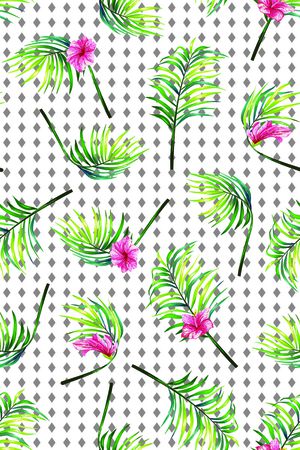 风格化花卉印花华亿平台图片