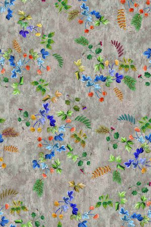 手绘印花华亿平台图片