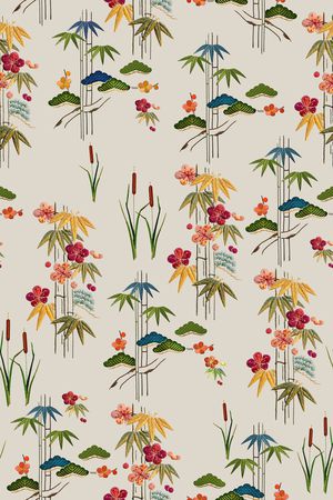 手绘印花华亿平台图片