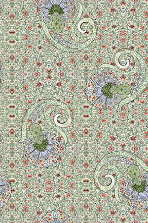 古典花纹印花华亿平台图片