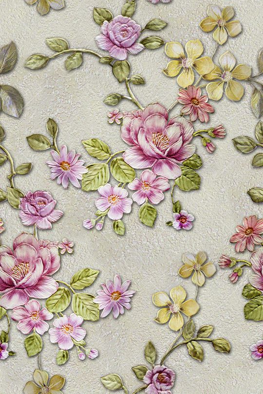 手绘印花华亿平台图片