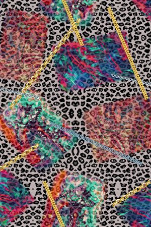 时尚印花华亿平台图片