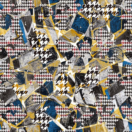 抽象印花华亿平台图片