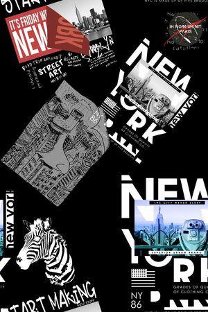 抽象印花华亿平台图片